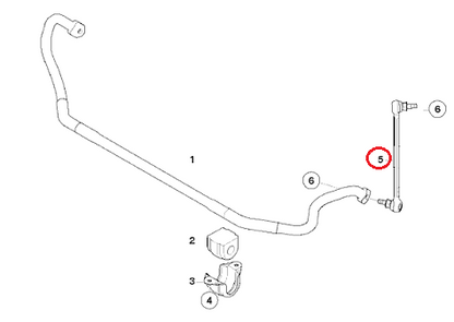 BMW (E90 E91 E92 E93) / スタビライザーリンクロッド スタビリンク 右