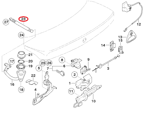 車部品 5124 733 2697 5124 733 2698 スピンドル ドライブ 適用: BMW