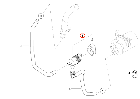 M´s】E46 3シリーズ/E36 Z3/E85 Z4 純正品 タンクベントバルブ／／BMW