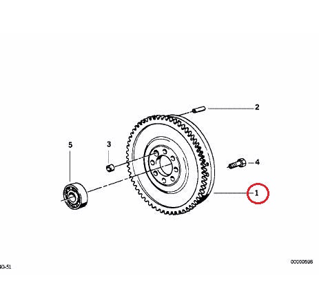 BMW (E36 M3 Z3M) / ダブルマスフライホイール / 21212229010 / Luk ｜ EURO AUTO（ユーロオート）