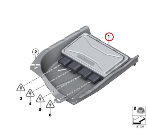 BMW (F01 F10 F12) / アクティブステアリング コントロールユニット