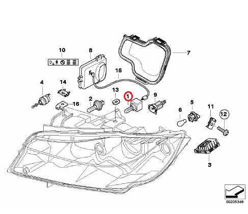 BMW / HIDバルブ キセノンライトバルブ D1S 35W / 63217217509 / BMW純正 ｜ EURO AUTO（ユーロオート）