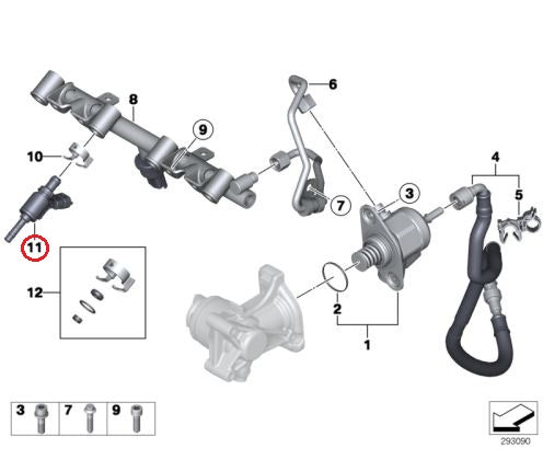 BMW MINI (F20 R56 R60) / インジェクター / 13538682350・13537591623 / BOSCH [02 ｜  EURO AUTO（ユーロオート）