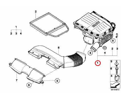 BMW (E82 E88 E90 E92) / エアインテークシステム Magnum FORCE Stage