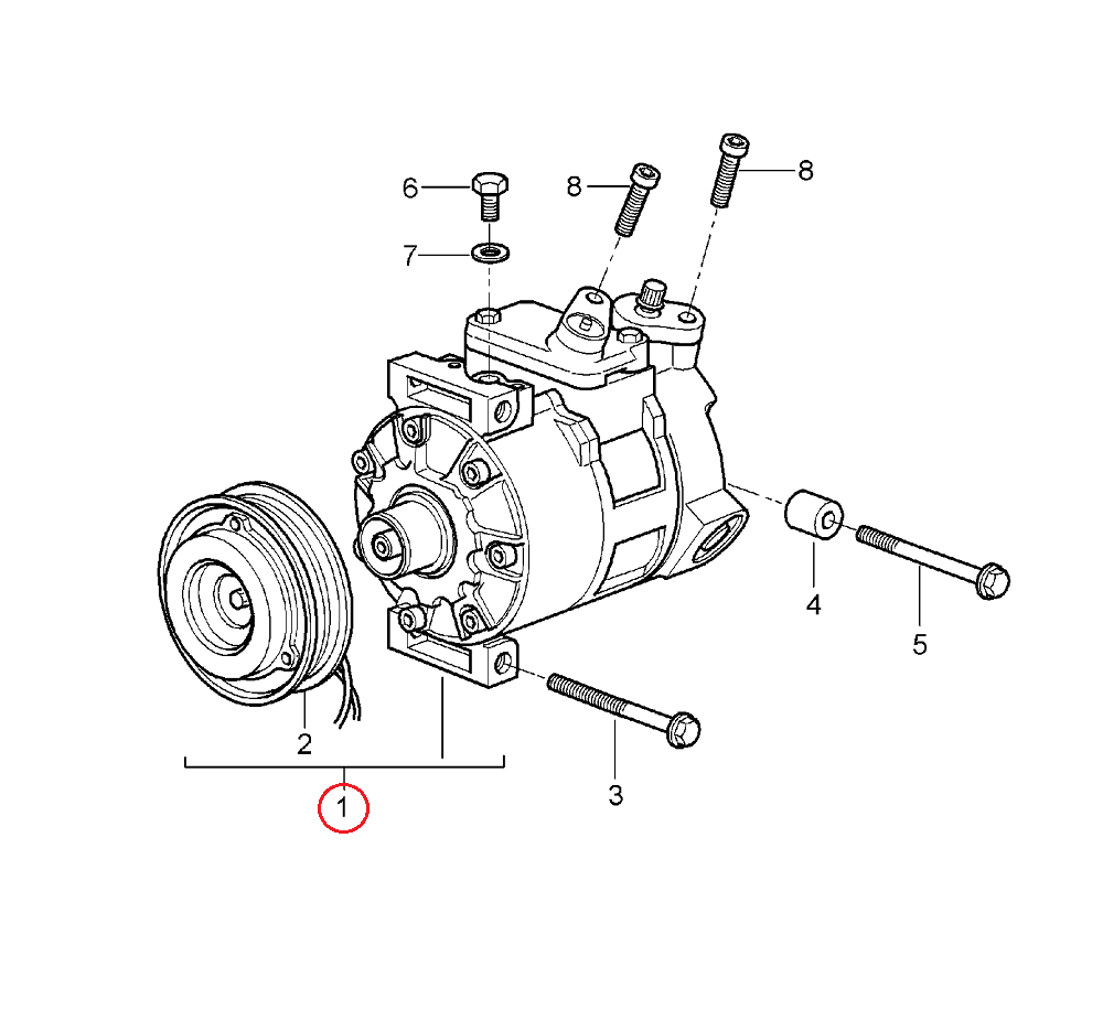 ポルシェ (996 997 986 987) / エアコンコンプレッサー / 99612601152 / Nissens [89054] ｜ EURO  AUTO（ユーロオート）